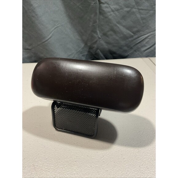 Gucci Hard Clam Shell Sunglasses Case, Dark Brown Genuine Leather - Picture 4 of 10